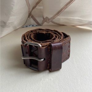 American eagle leather belt